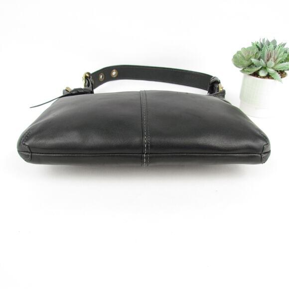 Coach Bleecker Black Leather Bag - Picture 5 of 9